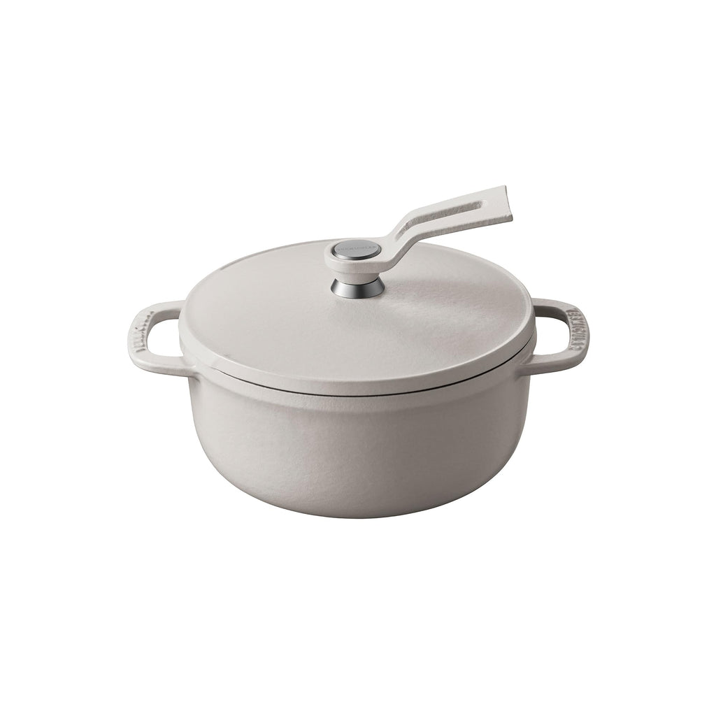 Vermicular Oven Pot 2.0 | 14cm (1qt) - Matte Linen Beige