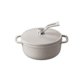 Vermicular Oven Pot 2.0 | 14cm (1qt) - Matte Linen Beige