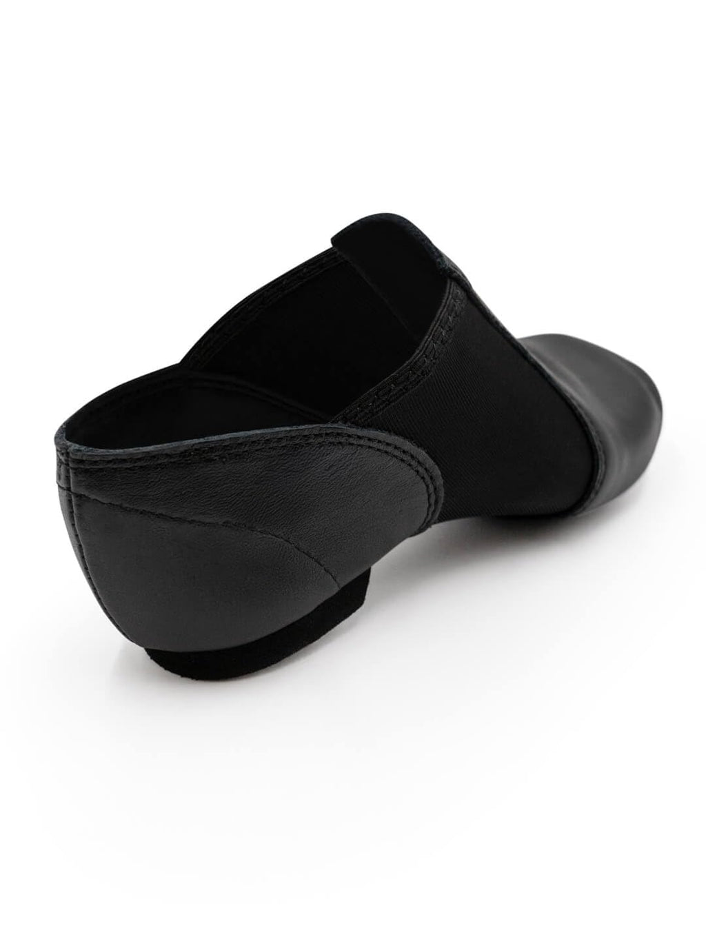 Capezio E-Series Jazz Slip On, Black, 7.5 M
