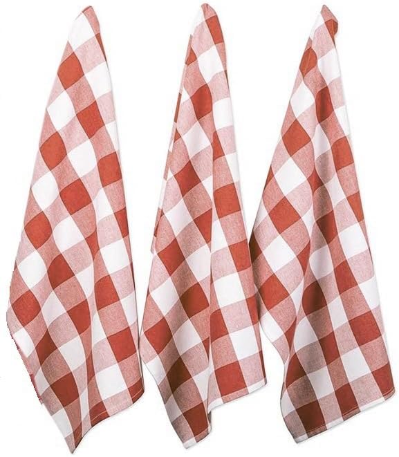 Urban Villa Cloth Napkins Cotton 20x20 (Set of 12) Rust