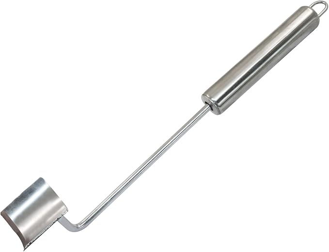 Kemcatui Stainless Steel Corn Peeler, Long Handle Corn Stripper