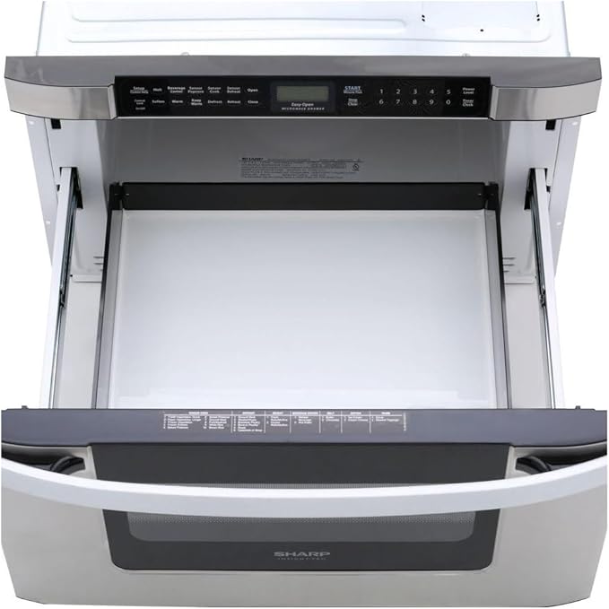 Sharp KB6524PSY 24 in. 1.2 cu. ft. Built-In Microwave Drawer Oven