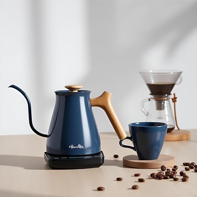 Harriet Gooseneck Electric Kettle, 0.8L, 1°F Control, Brew Timer