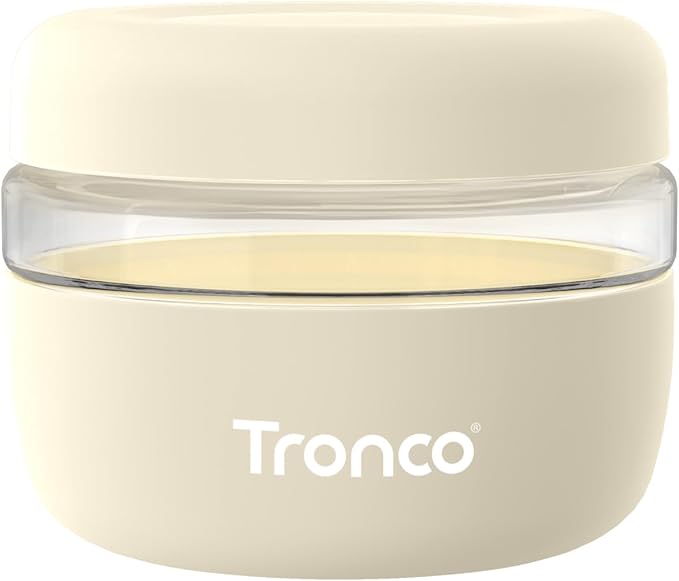 Tronco 16 oz Glass Food Storage & Lunch Bowl Containers with Airtight Lids