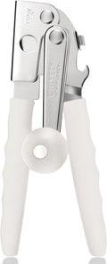 UHIYEE Commercial Can Opener Heavy Duty, Hand Crank for Large Cans, White