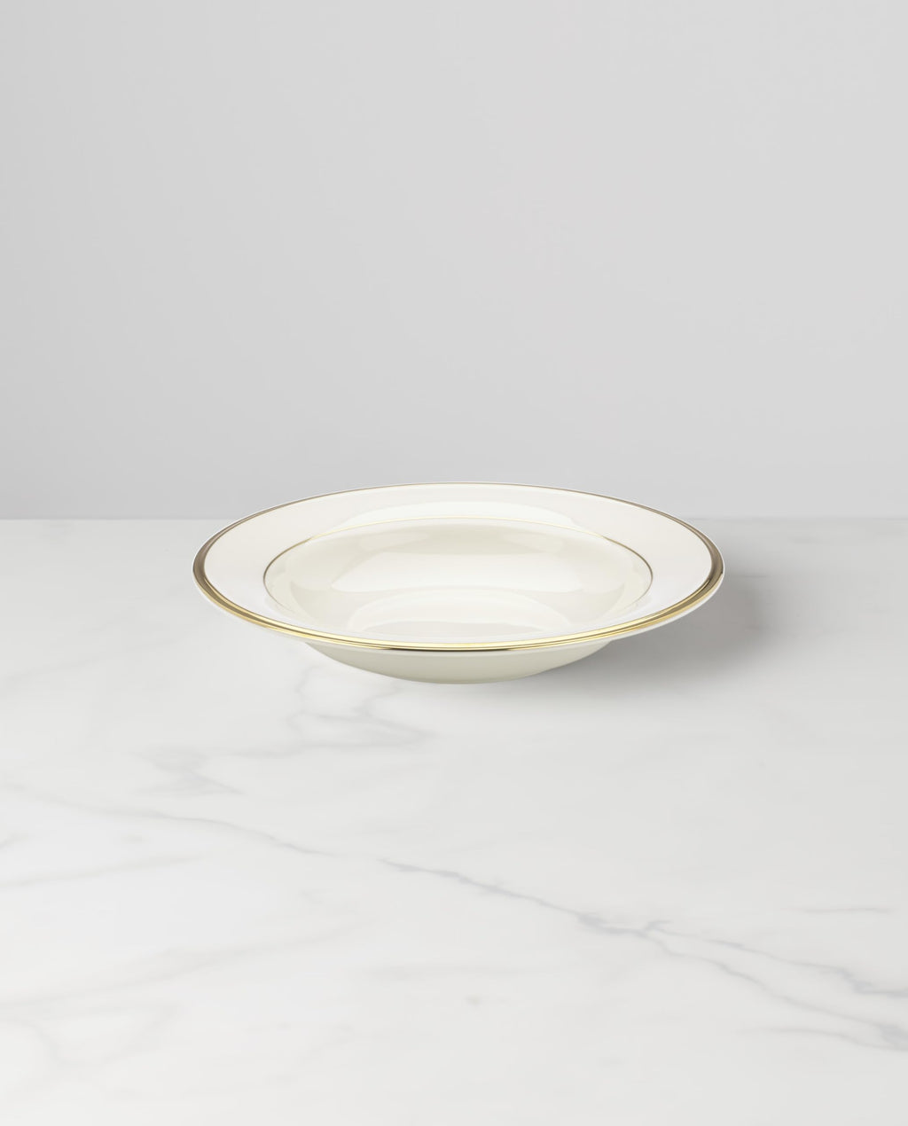 Lenox Eternal Porcelain Rimmed Soup Bowl, 12oz
