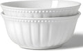 HOMBENE Ceramic bowl, 7 Inch Serving Bowls, Bowls for Kitchen, Microwave and Dishwasher Safe, Set of 2