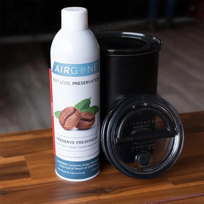 Airgone Argon Gas Flush for Wine, Coffee and Food Preservation | FreshPort