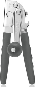 UHIYEE Commercial Can Opener Heavy Duty, Hand Crank for Large Cans, Gray