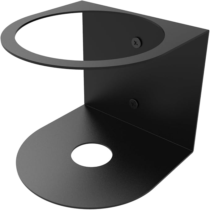 JINGCHENGMEI 1 Spray Bottle Holder, Steel Wall Mount Storage Organizer