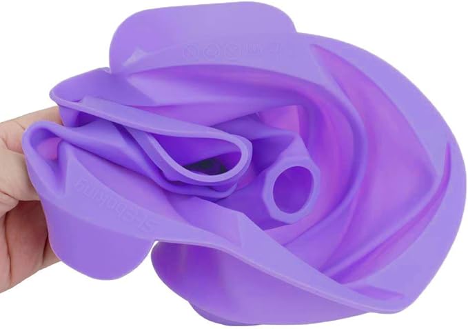 SHEbaking Silicone Jello Molds Non Stick Baking Mold, Fluted Tube Cake Pan Bakeware for Jello, Gelatin, Mousse and Cakes, BPA Free