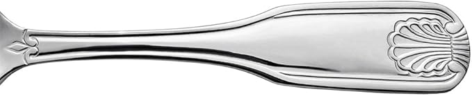 New Star Foodservice Shell Pattern 18/0 Stainless Steel Serving Spoon, 8.4-Inch, Set of 12, Commercial Grade