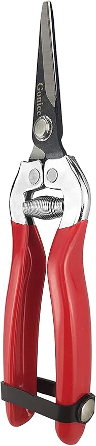 gonicc Micro-Tip Pruning Snips(GPPS-1008), Stainless Steel Garden Shears