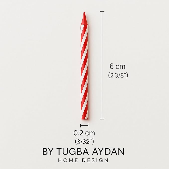 Bulk Birthday Candles for Cake – 72 Count Mixed Color Pack, Traditional Birthday Candles for All Ages & Party Themes