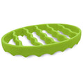 GHYUOPIEF Slow Cooker Silicone Rack, Used for Roasting Pot Cooking Steamer Silicone Pressure Cooker Baking Accessories Compatible with 6 quarts and 8 quarts Stove (Oval, Green, red)