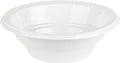 PLASTICPRO Round Plastic 12 ounce Bowls Microwaveable 100 Count
