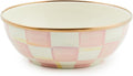 MACKENZIE-CHILDS Everyday Bowl, Extra Small, Pink-and-White Rosy Check