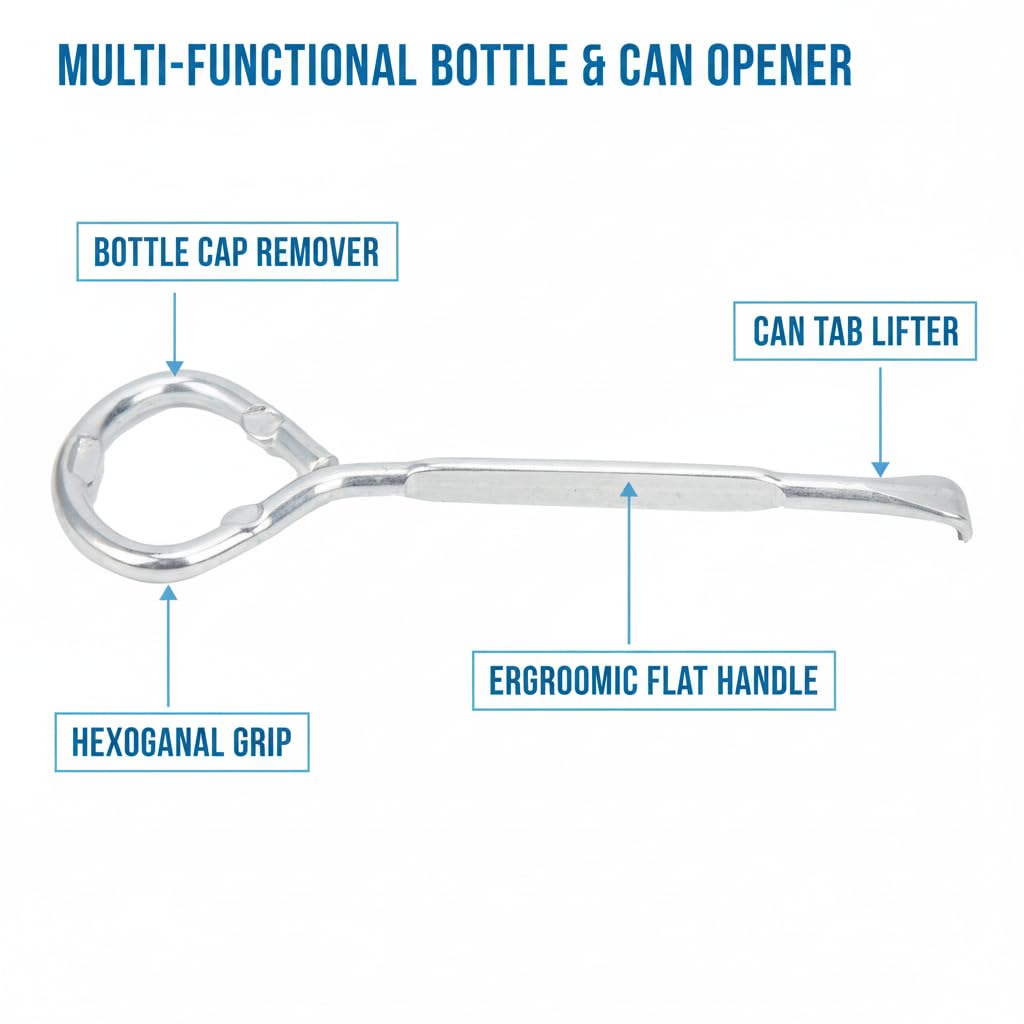 Paint Can Opener 24Pcs M10 Steel Manual Lid Tool