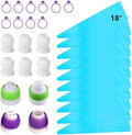 ANSLYQA Pastry Piping Bags Set, 28 Pcs Baking Tools