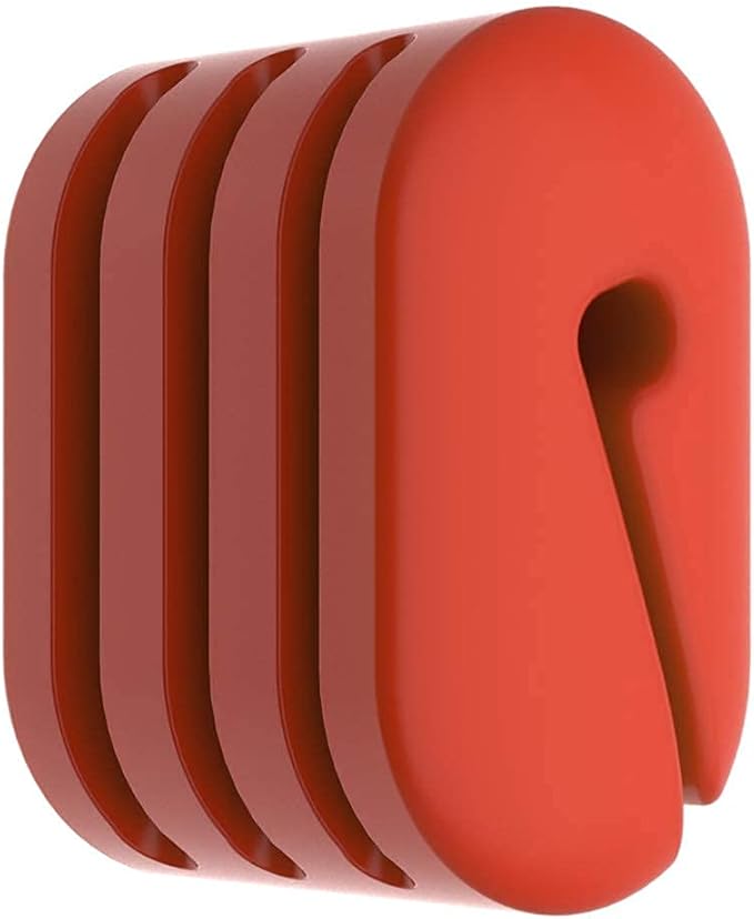 Cappec Universal Slicon Pot Clip/Cup Clip for Temperature Probe of Deep Fryer,Candy Pot, Probe Organizer (Pack of 2)