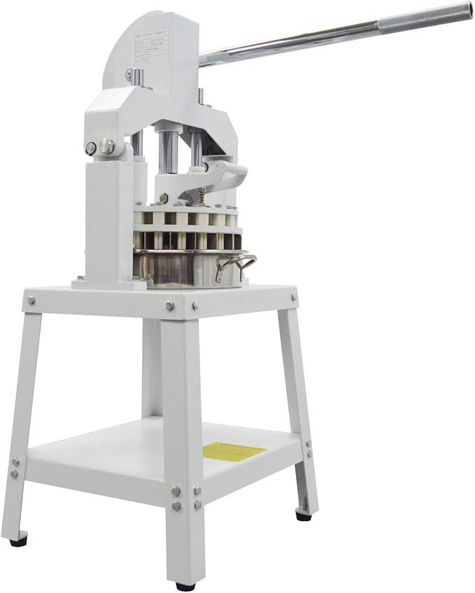 HQHAOTWU Manual Dough Divider 24pcs, Commercial Dough Dividing Cutting Machine, Stainless Steel Dough Cutter for Bakery, Pizzeria