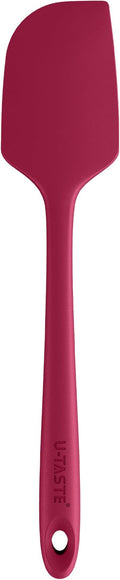 U-Taste Silicone Large Spatula, 480ºF High Temp Bowl Scraper, 11.38", Red