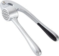 HiramWare Garlic Press, Premium Rust Proof Kitchen Garlic Mincer Crusher Squeezer with Ergonomic handle, Ginger Crusher with Good Grip, Easy to Clean, Dishwasher Safe