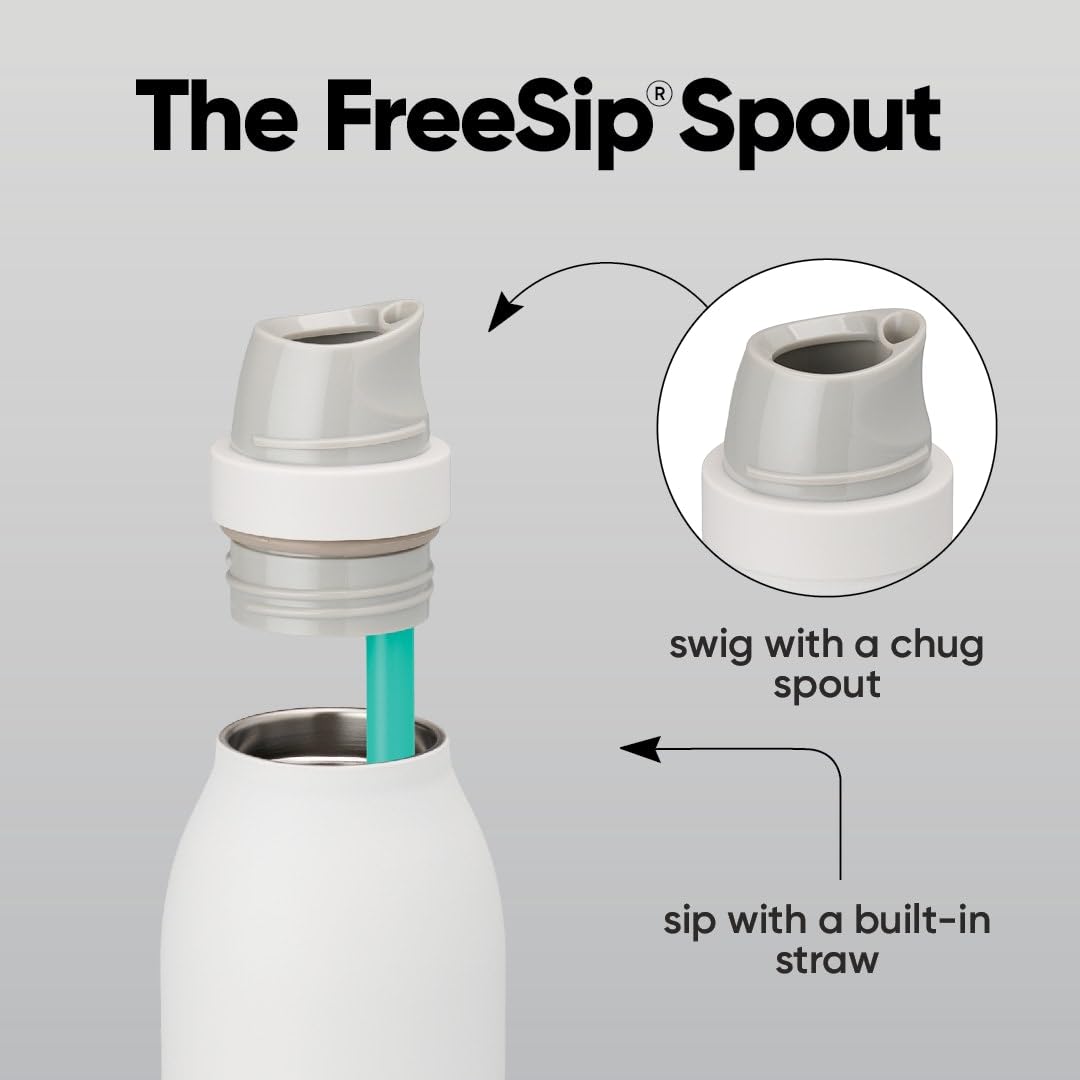 Owala FreeSip Twist Stainless Steel Water Bottle 24 oz Fruit Punch
