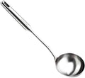 Soup Ladle,304 Stainless Steel Cooking Ladle with Long Handle,3.9 Inch