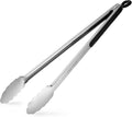 Grill Tongs, 17 Inch Extra Long Stainless Steel BBQ Tongs (17", 1PC)