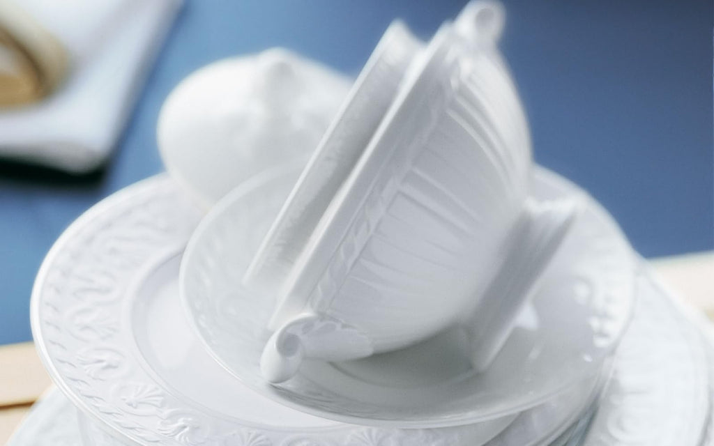 Villeroy & Boch Cellini 24 Piece Dinnerware Set, White