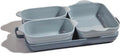 Our Place Bakeware Set | 5-Piece Ceramic Bakeware Collection with Stovetop-to-Oven Griddle Pan | PFAS-Free Non-Toxic Nonstick Pans, Oven Mat & Baking Dishes | Blue Salt