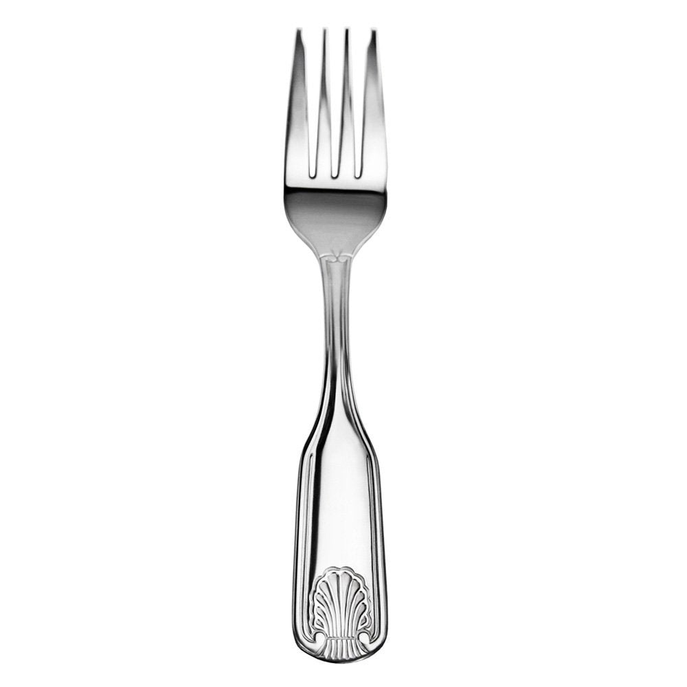 New Star Foodservice Shell Pattern 18/0 Stainless Steel Flatware Set, 60-Piece Set, Commercial Grade