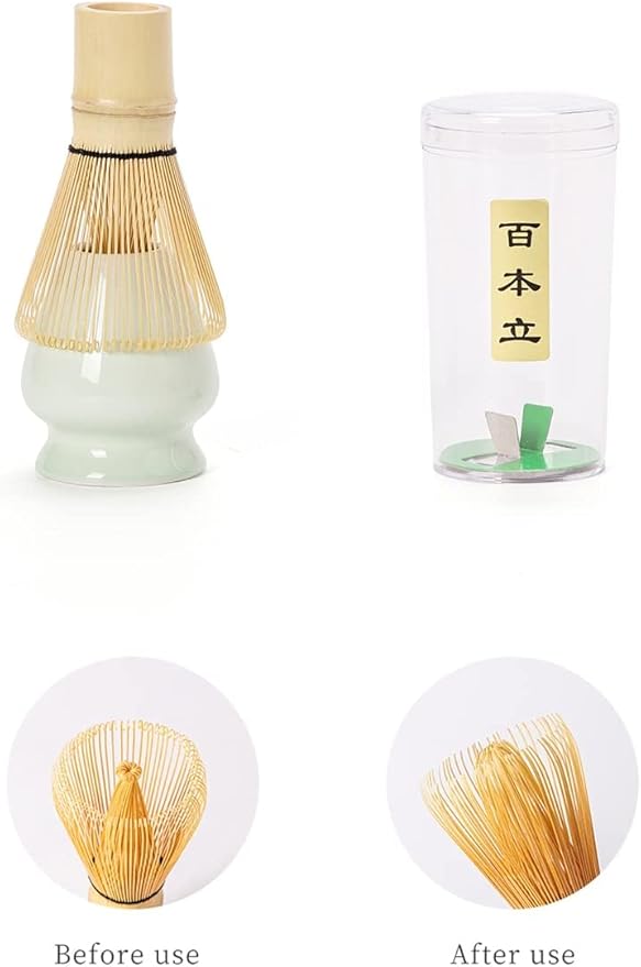 TANG PIN Matcha Set - Match Bowl and Whisk, 15 OZ Matcha Whisk Set
