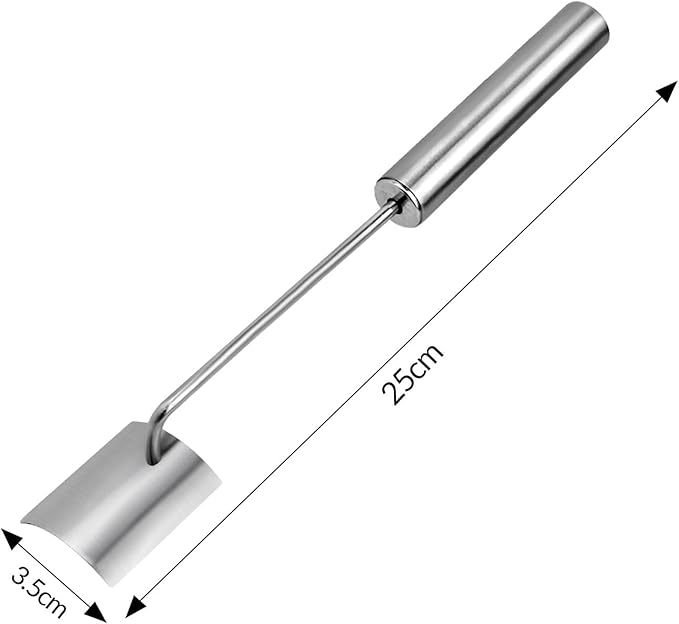 Long Handle Stainless Steel Corn Cob Stripper,Corn Cob Thresher,Corn Peeler,Corn Stripper,Corn Thresher,Corn Scraper (Style-A)