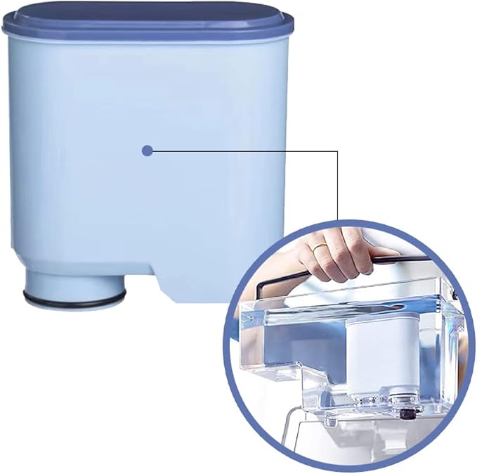4 Pack Coffee Machines Water Filter Compatible with Philips Saeco AquaClean