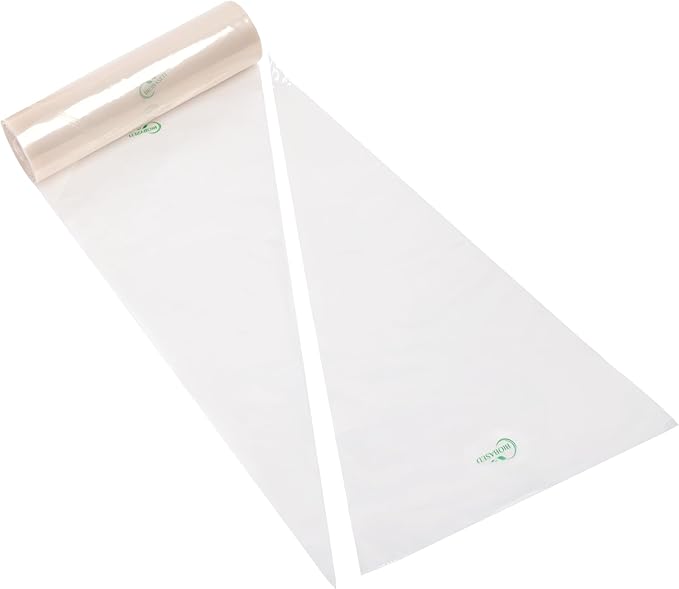 Keenpioneer Disposable Piping Bags, Biobased, 21 Inch