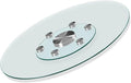 DSEWTEZXI Restaurant Glass Rotating Centerpiece Tray, Commercial Cake Serving Lazy Susan Turntable, Rotating Serving Tray for Dining Table, Lazy Susan for Table top, for Home, Party, Hotel
