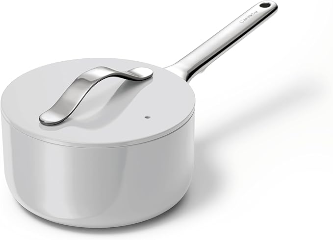 Caraway Non-Stick 1.75 qt Ceramic Sauce Pan with Lid