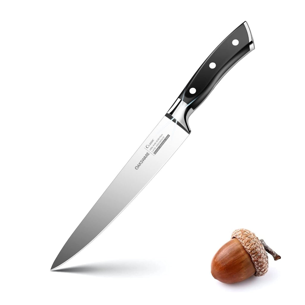 OAKSWARE 5.5 Inch Kitchen Utility Knife, German High Carbon Stainless Steel