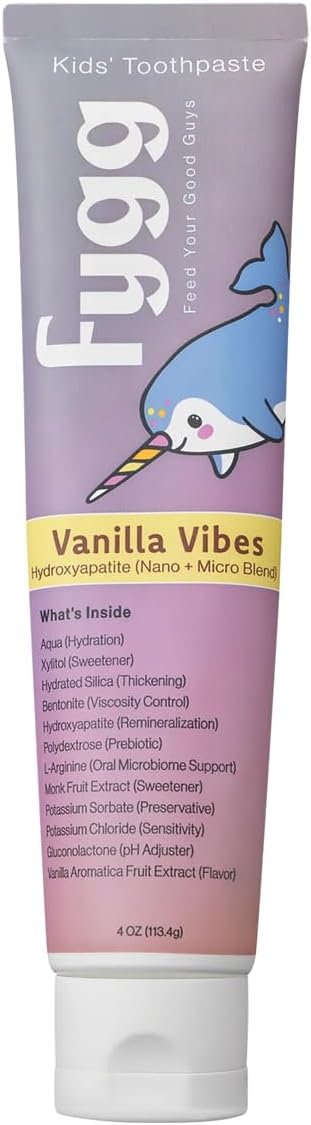 Fygg Nano Hydroxyapatite Toothpaste, Vanilla Vibes, 4 Oz