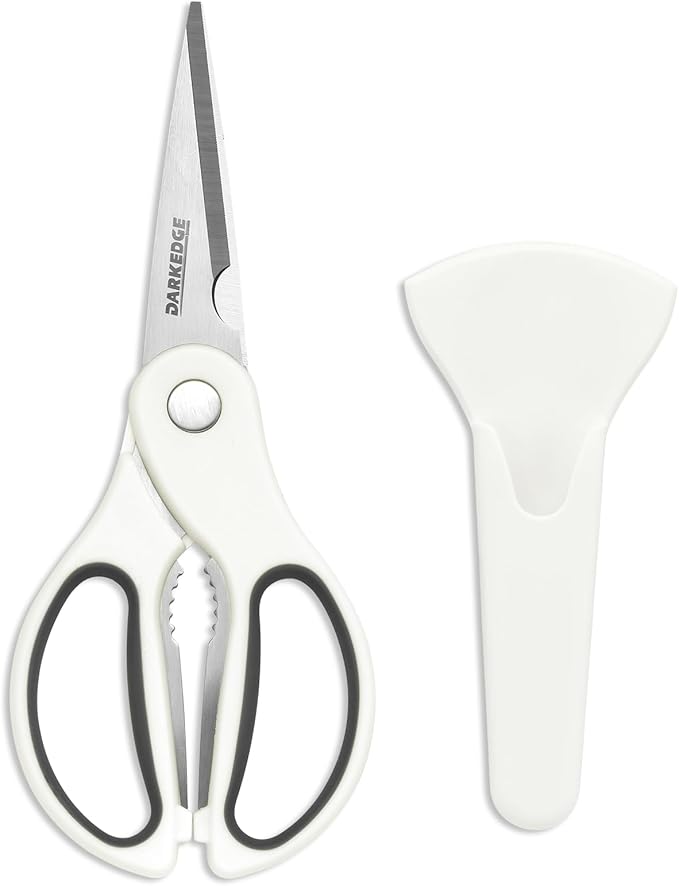 Heavy Duty Kitchen Scissors with Magnetic Holder Magnetic Shears for Fridge