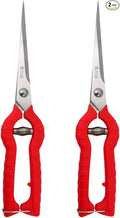 2pack Zsling Extra Long Edge Stainless Steel Pruning Shears Fruit Trees Bonsai Sharp Garden Scissors Tool
