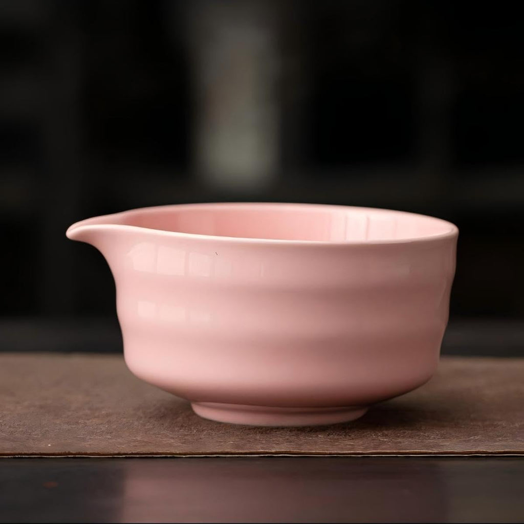 Matcha Tools ，Matcha Whisk Holder， Matcha Chasen Whisk Stand ，Ceramic Holder ，Matcha Bowl ，Traditional Japanese Tea Ceremony Starter (Sakura Pink Matcha Bowl)