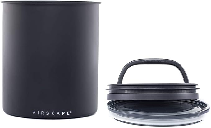AirScape by Planetary Design | 2.2 lbs Coffee Storage | Matte Black