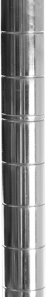 Shelving Inc. 14" d x 24" w Chrome Wire Shelving with 2 Tier Shelves
