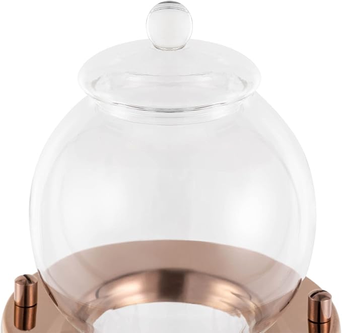 Uphilltool Cold Brew Drip Coffee Maker, 600ml/20.29oz Iced Coffee Brewer Machine Dripper Pot with Measuring Spoon and Stainless Steel Filter for Home Office Coffee Shop