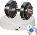 ComXim Knob Speed Adjustment Remote Control Motorized Rotating Display Stand 3d scanner Electric Turntable rotating platform for Photography Products Shows,Jewelry,Watch,3D Models,Cake Support AAA