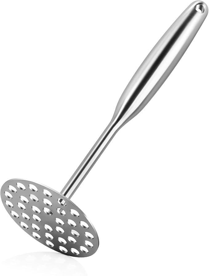 SGJGS Stainless Steel Potato Masher - Heavy Duty Mashed Potato Maker