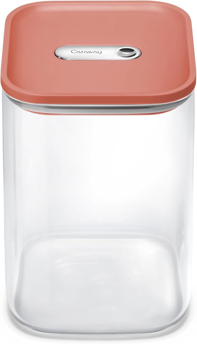 Caraway 4 qt Glass Airtight Food Storage Container with Lid